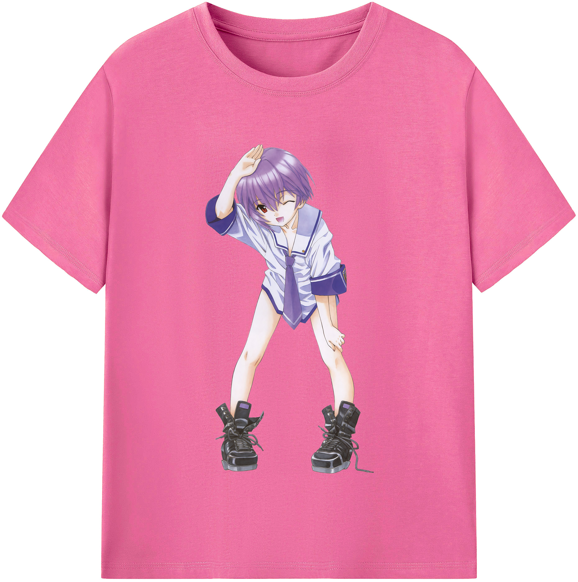 （画像用） EVA 新世紀エヴァンゲリオン レディースカジュアルプリントTシャツ（綿100％）